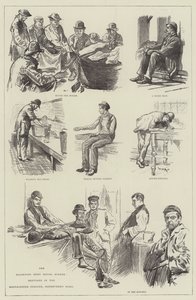 The Salvation Army Social Scheme, Sketches in the Westminster Shelter, Horseferry Road